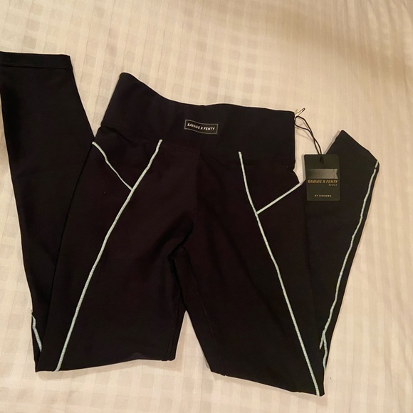 Savage X Fenty by Rihanna.    X Mesh High-Waist Legging - Picture 2 of 10